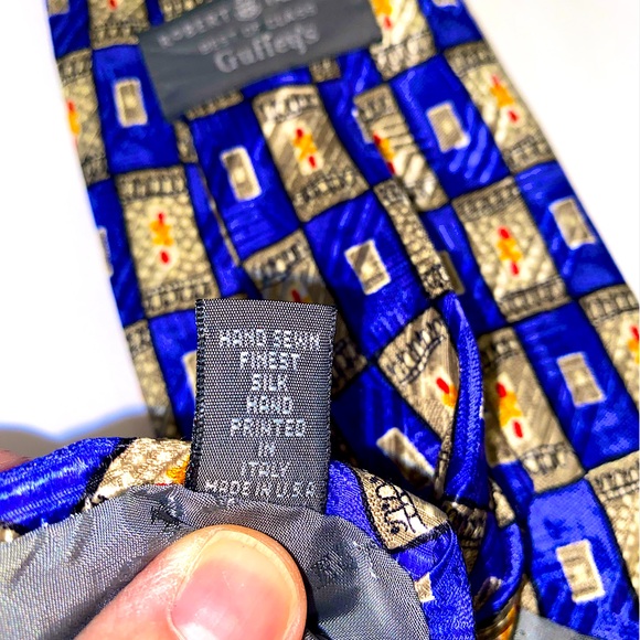 ROBERT TALBOTT Brilliant Silk Tie - Picture 5 of 5